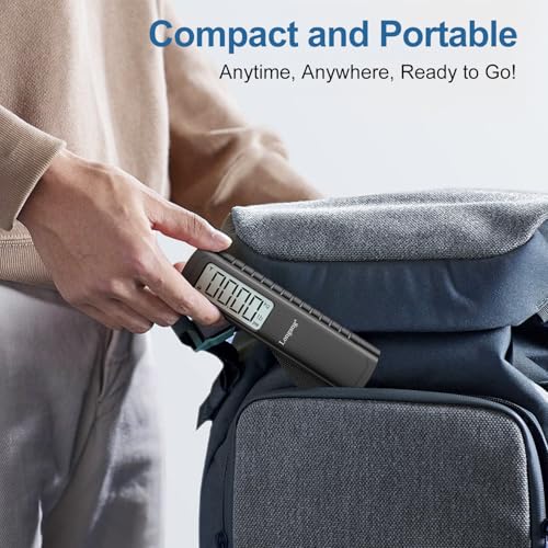 Battery Free Digital Luggage Scale (Black)