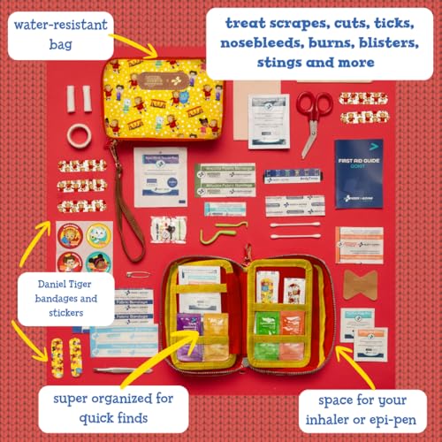 KeepGoing Daniel Tiger’s Travel First Aid Kit for Kids