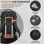 50L Travel Backpack (Black / X-Large)