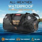 Waterproof Duffel Bag (Carbon Fibre / 60L)