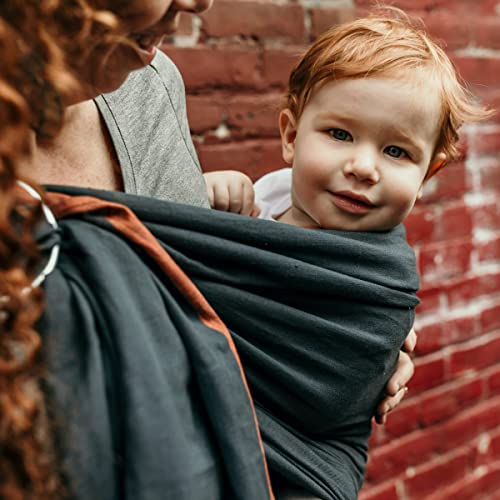 Ring Sling Carrier for Baby (Stone)