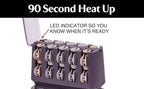 Remington Pro Hair Setter Hot Rollers, Curlers With Thermaluxe Advanced Thermal Technology