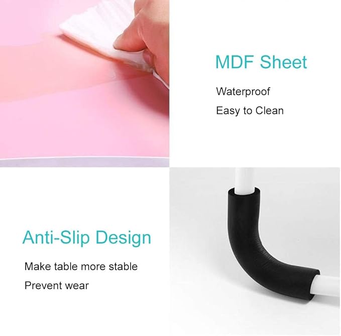 Lap Desk with Storage Drawer, Holders - Image 6