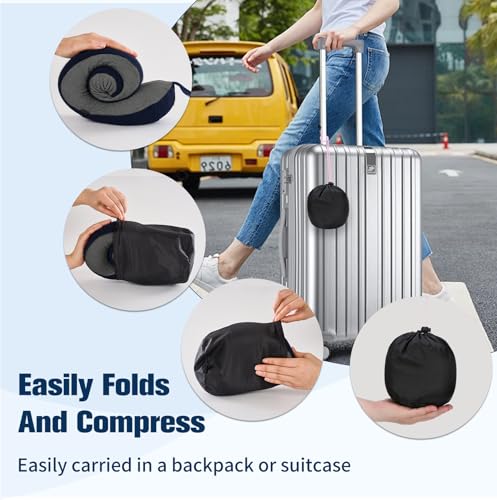 Neck Pillow for Traveling (Navy)
