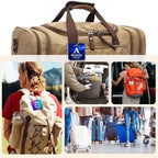 Customized Stainless Steel Luggage Tags (Initial 2"x2" / 2 Pack)