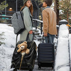 Teddy Bear Luggage Cover (#140 / XL(fits 32-34Inch suitcase))