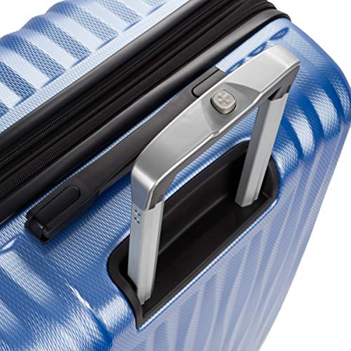 7272 Energie Expandable Hardside Luggage with Spinner Wheels and TSA Lock (Checked-Large 27-Inch / Periwinkle Blue)