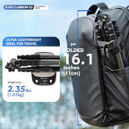 59" Carbon Fiber Travel Tripod (Black / 62" Video (Carbon Fiber))