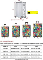 Travel Luggage Cover (Multicolored / M: Fit 22-24 Inch Luggage)
