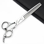 6/6.5 inch professional hair scissors hairdresser hair thinning scissors hairdressing tools barber scissors (6 inch teeth-C)