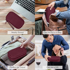 Electronic Organizer (7.5 x 4.3 x 2.2 inches / Wine Red)