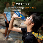 Soft Flask Collapsible Water Bottles Running Bottle BPA (500ml/16.9oz - N - Pack of 2)