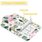 2 Pack Luggage Tag for Suitcase (Lovely Floral)