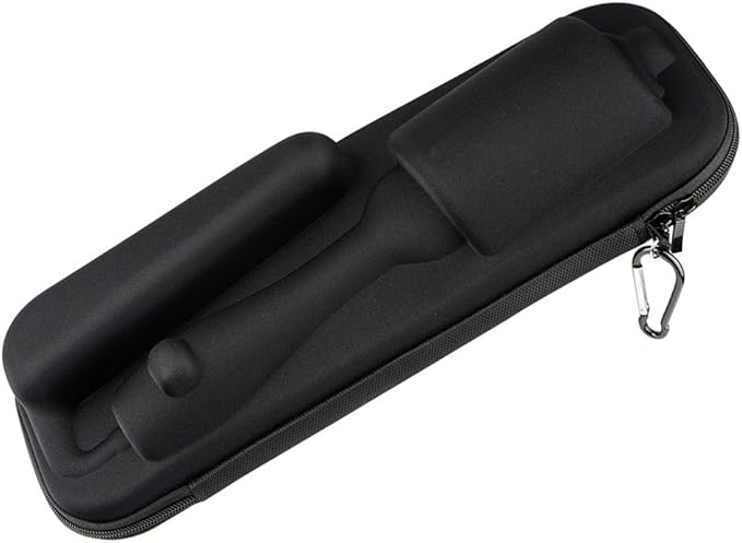 Brappo Hard Portable Travel Case compatibility Revlon One-Step Volumizer Original 1.0 Hair Dryer and Hot Air Brush.(Case Only) (Black)