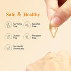 Vitamin C Serum Capsules Set – 96 pcs VC for Morning - Anti-Aging & Anti-Wrinkle Skincare Face Serum - Smooth Fine Lines - Moisturize Hydrate & Firm Skin, Travel-Friendly Gifts