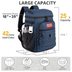 25L Insulated Cooler Backpack Water (Blue)