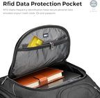 Design Large Travel Backpack For Men (Black/Finder Keychain)