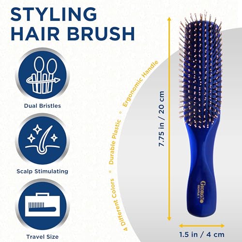 Gentle Detangler Hair Brush (Set / Blue)