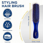 Gentle Detangler Hair Brush (Set / Blue)