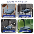 Memory Foam Seat Cushion (Blue)