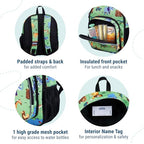 12 Inch Toddler Backpack for Kids (12 x 10 x 4.5 inches / Wild Animals)