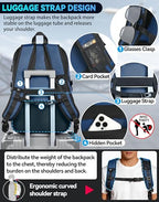 Travel Backpack (18.4 Inch / Blue)
