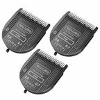 3-Pack 5-in-1 Replacement Blade Compatible with Wahl Animal Clipper, Black (Black / 3 Pack)