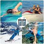 Waterproof Phone Pouch Floating (Blue*2)