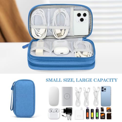 Electronic Organizer (7.5 x 4.3 x 2.2 inches / Cyan)