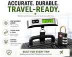 Luggage Scale with TSA Approved Lock