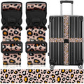 2 Pack Luggage Straps for Suitcases (24020 Beige Eggs)