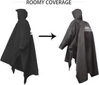 longsinger Rain Poncho for Adult, Waterproof Rain Poncho - Image 7