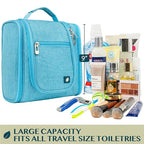Toiletry Bag Travel Bag for Women Men (Standard (9x4x9) / Sea Blue)