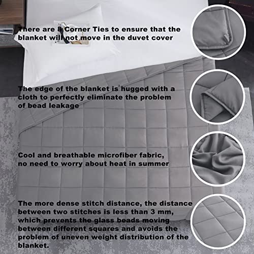 Weighted Blanket Kids (05-light Grey / 40" x 60" | 7lbs)
