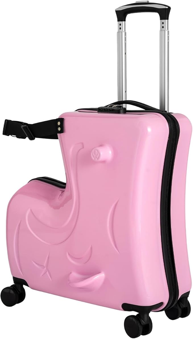 20 Inch Children's Ride On Trolley, Toddler Luggage Seat Ride by TREMENPOW