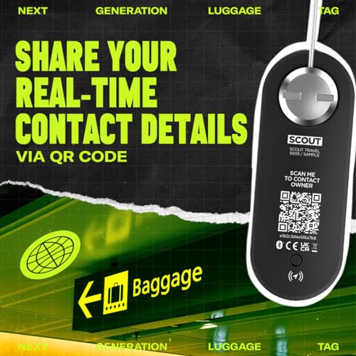 Scout Smart Luggage Tag (Green)