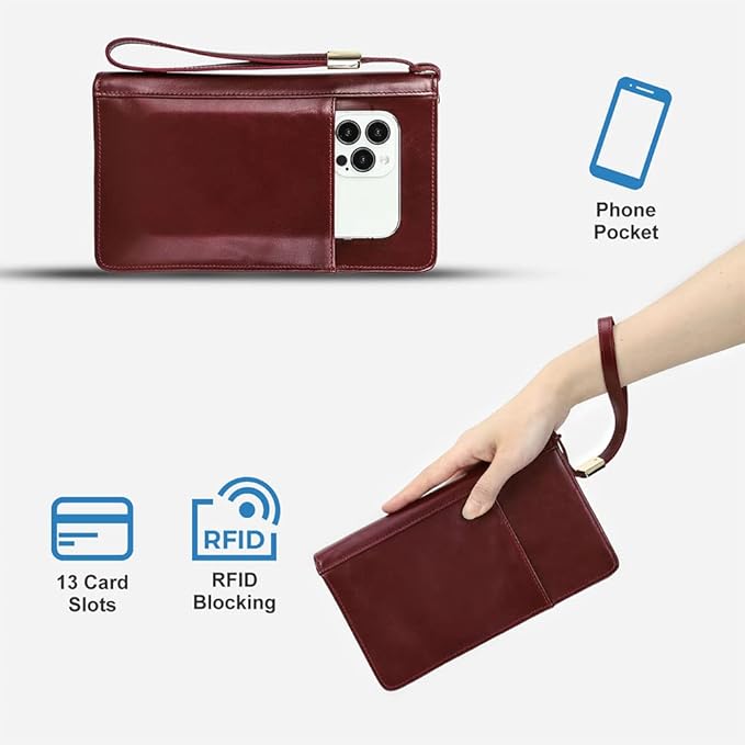 CONTACTS Travel Passport Wallet - Image 8