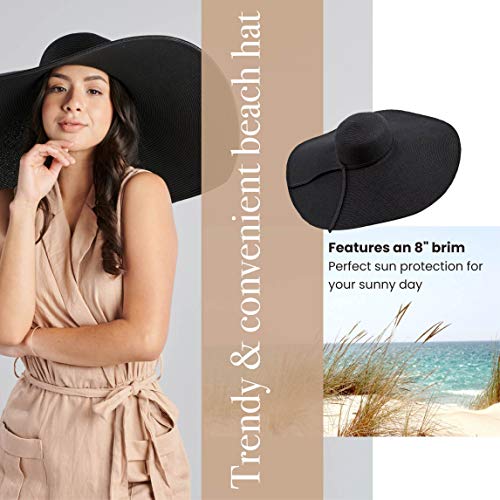 San Diego Women's Ultrabraid X Large Brim Hat (One Size / Black)