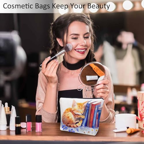 Cat Cosmetic Travel Bag For Toiletries (9 x 7.1 inch / Cat)