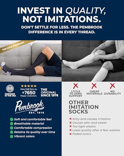 Compression Socks for Men (XX-Large / Dark Gray Pack - 3 Pairs)