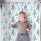 Pack n Play Sheets (Brown & Polar Bears / 38X26 Inch)