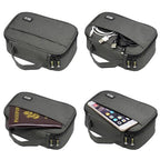 Travel Electronics Organizer Small Carrying Case for Cables Phone Chargers USB Plugs Power Cords Earbuds Adapter Tech Accessories Pouch (Starlight Special Edition)
