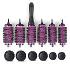 Round Brush for Blow Out (6 Count (Pack of 1))