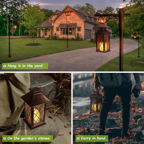 Outdoor Solar Lanterns (Bronze 1 Pack)