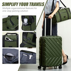 Carry On Luggage (3piece / Mango Yellow)