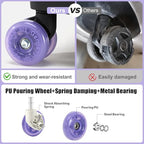 Aluminium Frame Checked (Black& Purple / 28 inch)