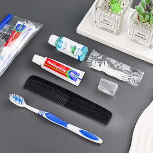30 Set Travel Toothbrush Kit Bulk (1 Count (Pack of 30))