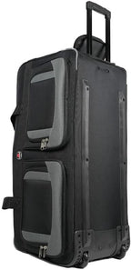 33" Rolling Duffle Bag with Wheels and Handle by Amaro