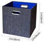 Storage Cubes (11×11×11/4pcs / Blue)
