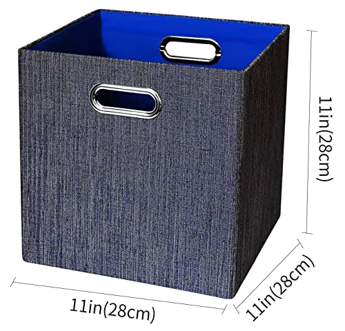 Storage Cubes (11×11×11/4pcs / Blue)